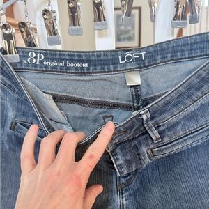 Ann Taylor Factory Women's Blue Bootcut Jeans